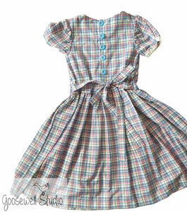 Age 6-7 smocked dress