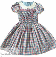 Load image into Gallery viewer, Age 6-7 smocked dress

